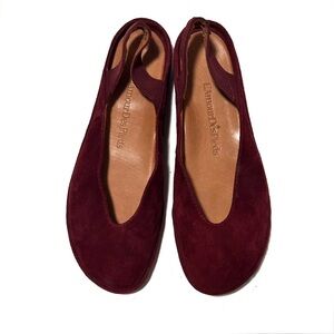 L`Amour Des Pieds Cyprus Maroon Flat